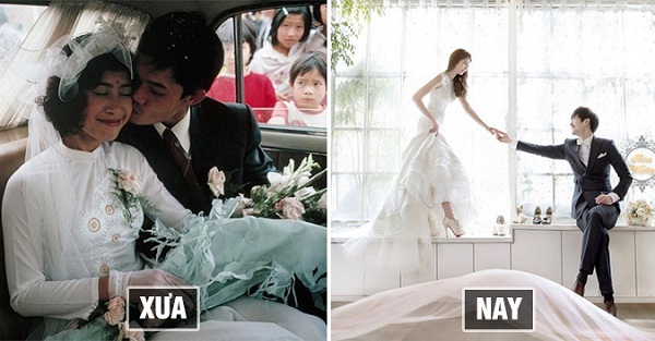 Sự khác nhau trong phong tục cưới hỏi Việt Nam xưa và nay