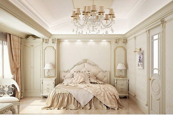 Mẫu phòng ngủ kiểu Pháp hiện đại - tinh tế