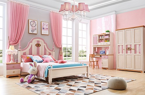 Phòng ngủ trẻ em đẹp cho bé gái