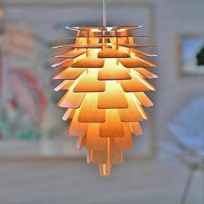 Cách làm đèn led trang trí từ gỗ miếng