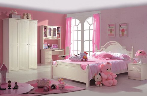 Mẫu phòng ngủ công chúa dễ thương