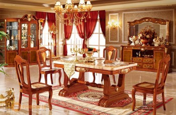 Gợi ý 10 bộ bàn ghế ăn bằng gỗ cao cấp cho phòng bếp thêm sang trọng