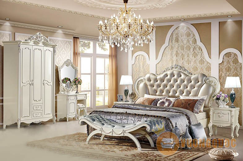 Những mẫu bàn trang điểm phòng ngủ đẹp phong cách cổ điển