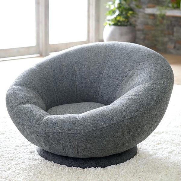Ghế sofa đơn hình tròn cho phòng ngủ