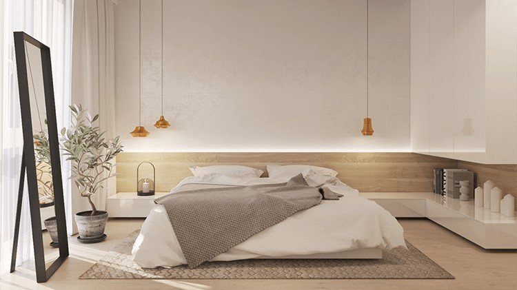 Những kiểu trang trí phòng ngủ đẹp cho tín đồ Minimalism tối giản
