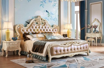 Gợi ý 15 mẫu giường phong cách Châu Âu sang trọng bậc nhất