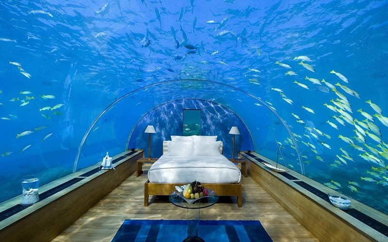 Hình ảnh căn phòng đẹp ở khách sạn Conrad Maldives Rangali Islands Resort