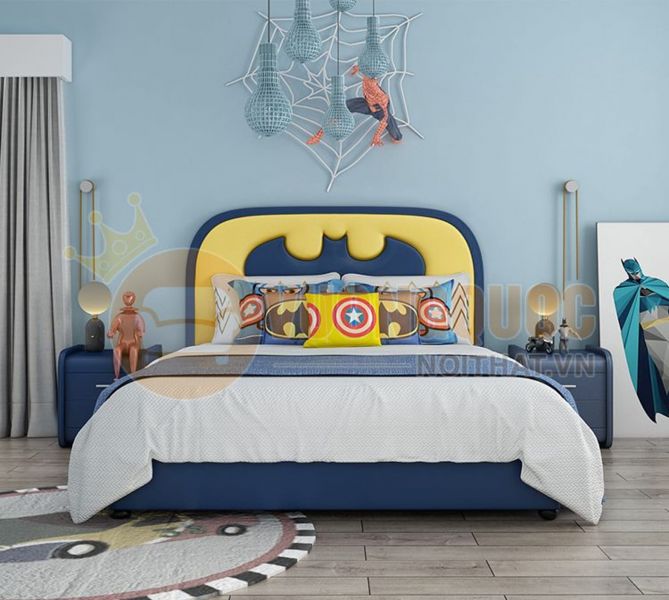 Mẫu giường ngủ hình Batman 