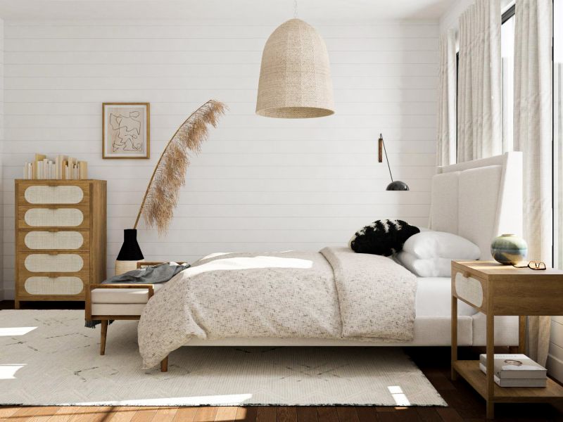 Không gian phòng ngủ đơn giản nhưng đầy nét tinh tế 